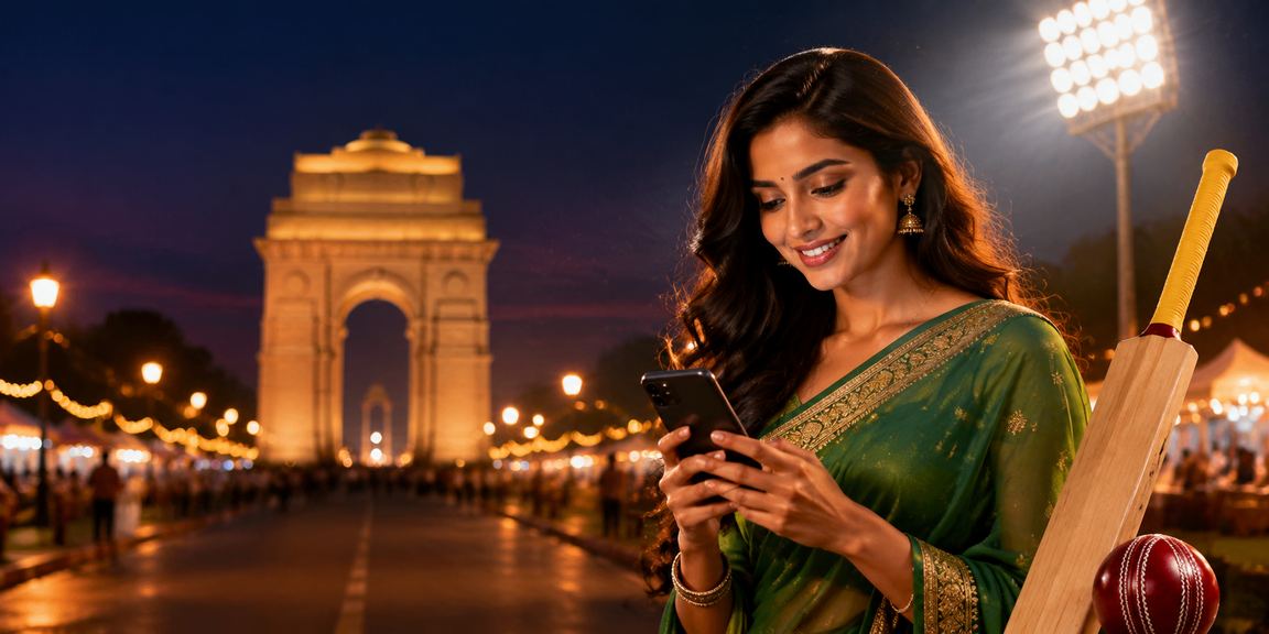 Cricket betting experience in Delhi India Gate